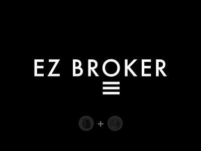 Ezbroker design logo