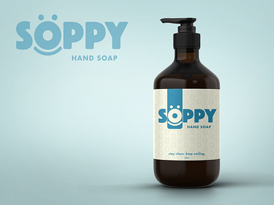 SÖPPY - Hand Soap design illustration packagedesign packaging playoff rebound rebounds retro soap typography ui ux vector warm up weekly warm up