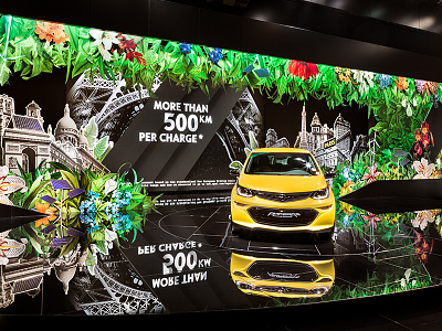 Opel Paris Motor Show creative direction eventlabs exhibition design opel spatial communication