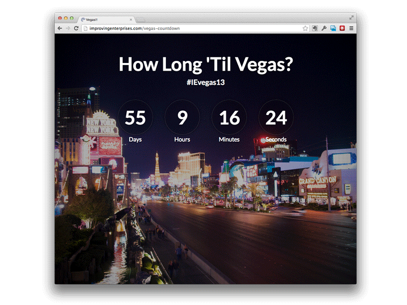Vegas Countdown