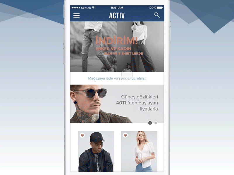 Search Animated animation application gif ios iphone mobile mockup search ui ux
