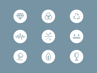 Icon set chemical corporate design graphic icons infographics line