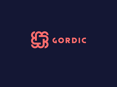 Gordic branding design icon identity illustrator logo