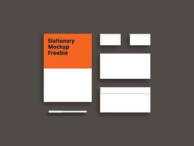 Stationary mockup freebie