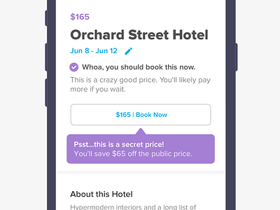 Request a Hotel to Book app booking hotel interface mobile product search travel ui ux