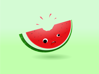 7_cute_lobotomelon affinity designer challenge cute illustration illy 52 vector watermelon