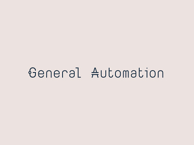 General Automation logo ethernet logo pressura tech typeface typography