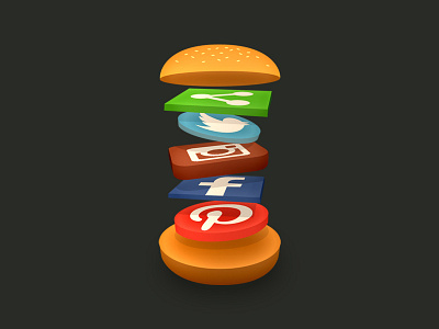 Social Media Burger