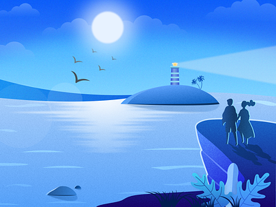 See The Sea illustration ui