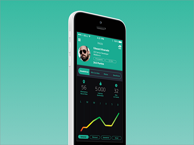 Brunk UI app interface screen ui user ux