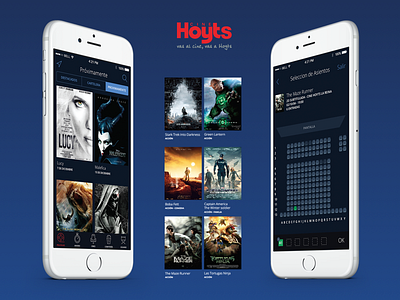 Cine Hoyts App app cine cinema dark hoyts ios movie movie app movies