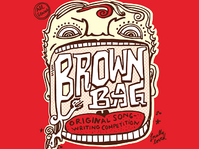 Brown Bag Songwriting Competition Flyer