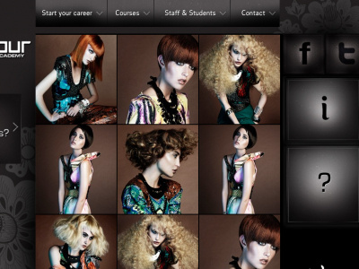 Parlour Hair Academy - Australia dark design hair