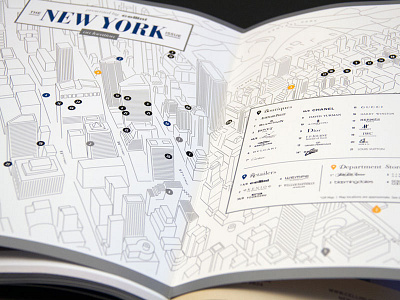 iW Magazine NYC Map