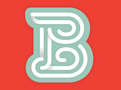 Typefight b lettering type typefight