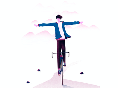 cycling bike cycling free illustration ipad ride vector