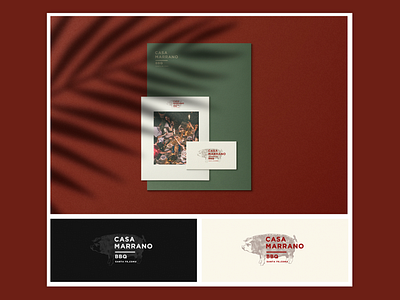 Casa Marrano branding restaurant