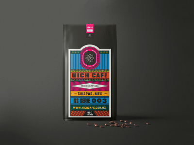 Nich Café branding coffe design packing packing design