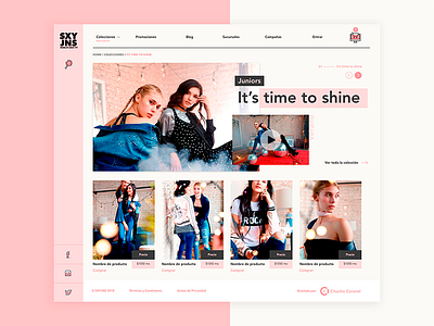 eCommerce SXYJNS ecommerce shopify sketchapp ui ux