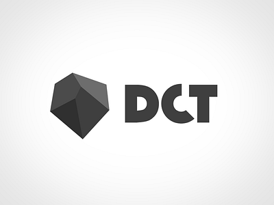 DCT Logo branding font identity logo logotype lowpoly mark polygons typo typography