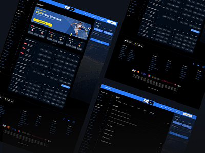 Bets UI Betting System Web UI bets betting system ui ui elements uidesign