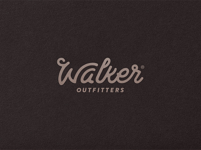 Outfitter Identity customtype heritage script type typography vintage