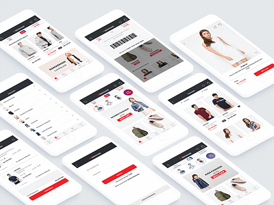 Matahari Dept Store - Ecommerce Concept Part II app design digital ecommerce fashion ios matahari mobile offline online portfolio product retail shopping