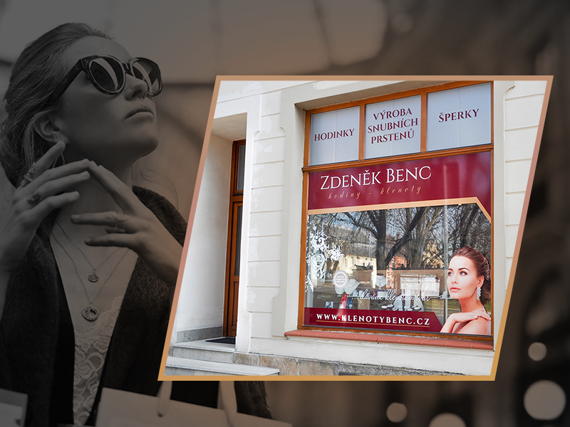 The window display for jewelery shop diamond ring gold jewelry store design window display shop window
