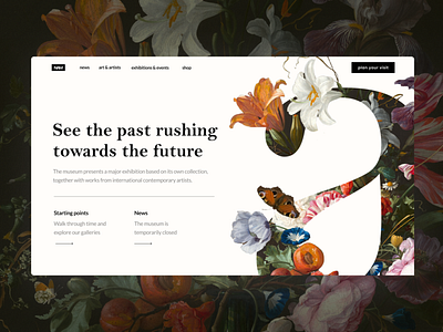 Art Museum Design Website