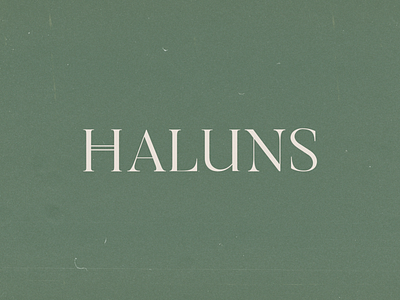 Haluns Logotype Design