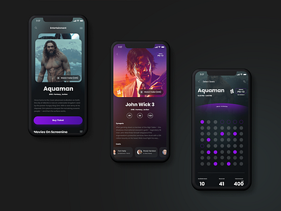 Movie App Design 2 app design mobile app design ui user experience ux