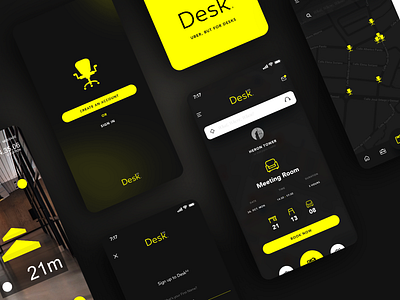 Mobile App Design for DeskEd app design mobile app design mobile app experience ui user experience design user experience ux user interface user interface design ux