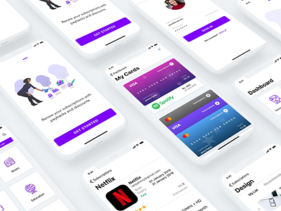 Subscription App + Freebie UI Kit