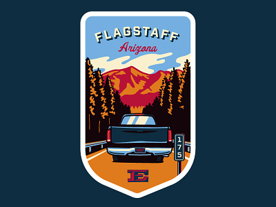 Road Trip Badges - Flagstaff