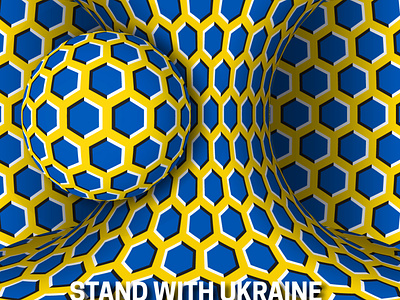 STAND WITH UKRAINE🇺🇦 abstract abstract art artwork design digital art graphic design illusion illustration op art optical art optical illusion stand with ukraine trippy art ukraine