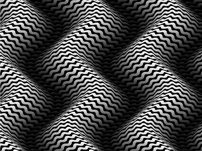 Opart seamless pattern