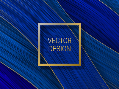 Frame on shades of blue background background banner blue design dynamic frame gradient packaging saturated shades trendy volumetric