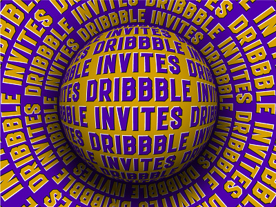 I have 2 invitations best designer dribbble graphic invitation invite portfolio profile send shot