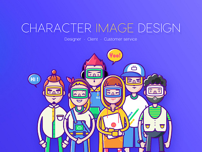 Character Image Design charachter design illustration image people vector