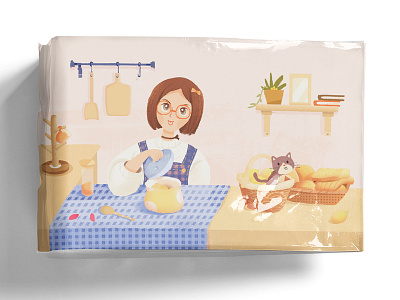 Life cook cook design illustration life ui