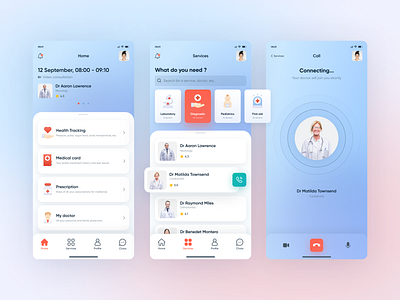 Online medical consultancy | Mobile App by Dmytro Svientukhovskyi on ...