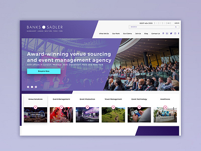 Banks Sadler Website Redesign