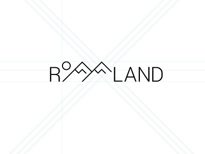 Roffland Logo Guides brand branding guides identity logo logotype ui