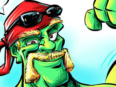 hulk mashup cartoon digital doodle hulk illustration sketch