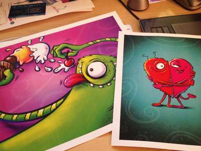 prints for upcoming gallery show