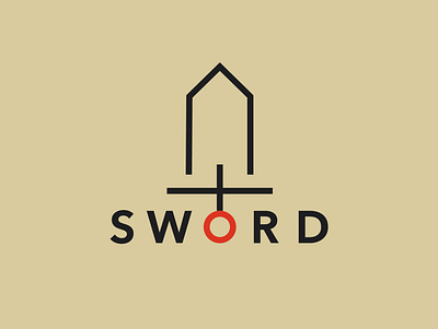 Sword branding design logo poster sword web