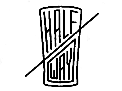 Halfway There Beer Fest Logo ambroziak beer fest florida gif glass halfway logo pint tampa there