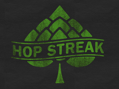 Hop Streak Ace Of Spades ace beer hop logo of spades