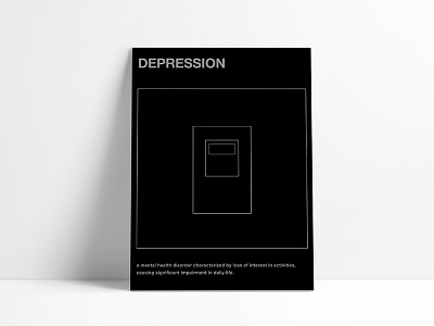 Depression Poster awareness depression educational mental disorder swiss