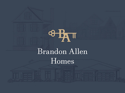 Brandon Allen Homes Branding & Identity